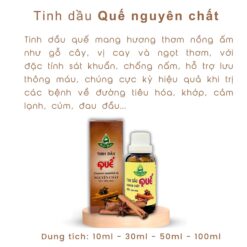 Tinh dầu quế nguyên chất Huyền Thoại