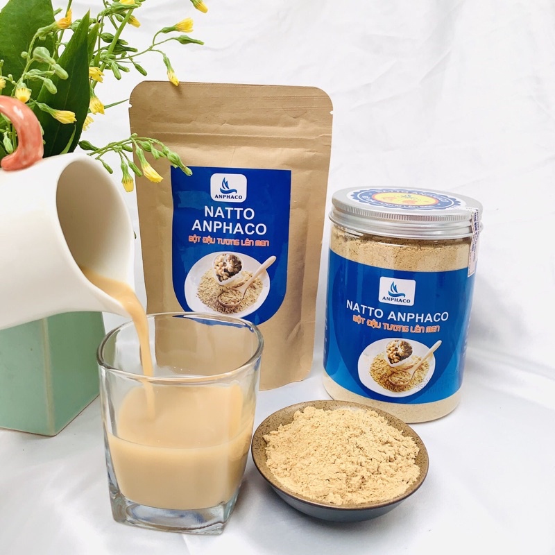 Bột Natto Anphaco - Đậu tương lên men (đậu nành hữu cơ Pamci) - Ngũ cốc | VinMart.co