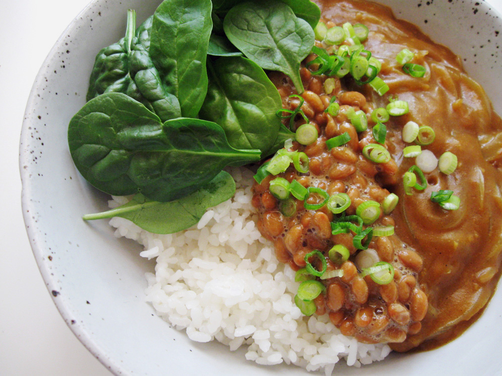 Quick & Easy Curry With Nattō – Hiroko's Recipes